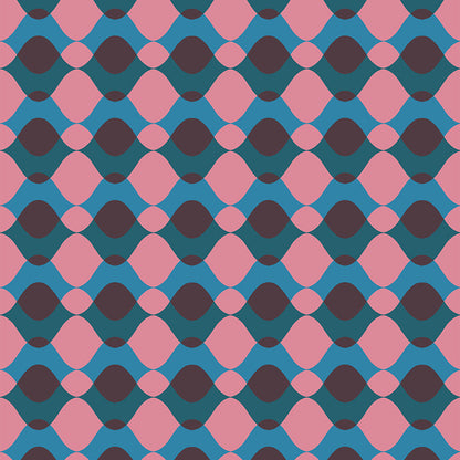 Ruby Star Society Moda Fabrics Geometry Ripple RS5171 13 Eggplant