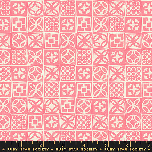 Ruby Star Society Moda Fabrics Poolside Too Architectual Blocks RS5201 11 Sorbet