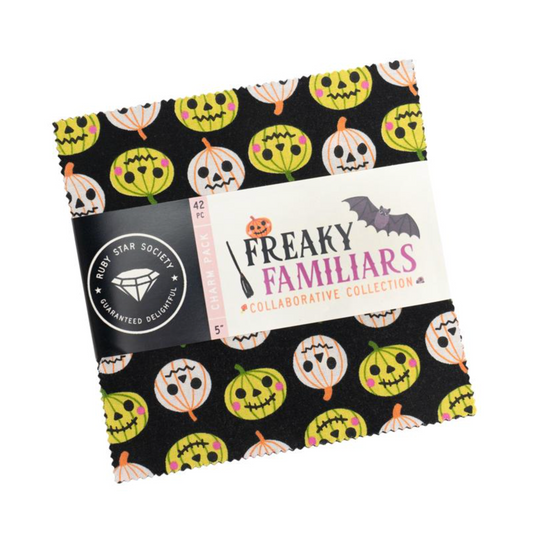 Ruby Star Society Moda Fabrics Ruby Star Society Freaky Familiars 5" Charm Pack RS5190PP