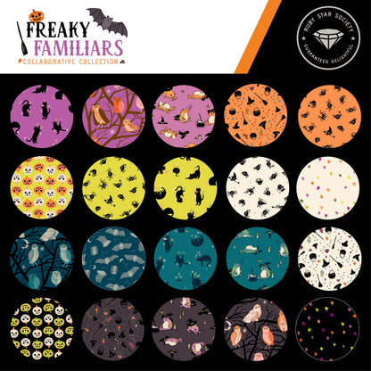 Ruby Star Society Moda Fabrics Ruby Star Society Freaky Familiars 5" Charm Pack RS5190PP