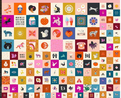Ruby Star Society Moda Fabrics Ten Years of Magic Panel RS5521 11 