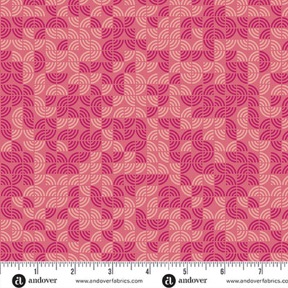 Sarah J Maxwell Andover Fabrics At Days End Prairie Winds A-1096-E Setting Sun