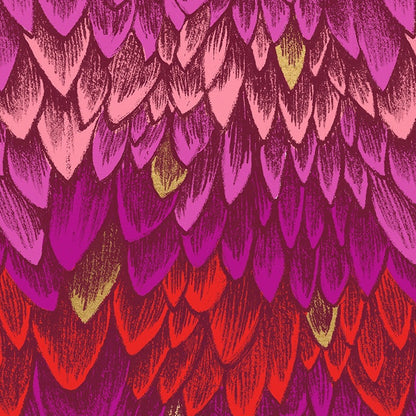 Sarah Watts Moda Fabrics Ruby Star Society Fireglow Scales RS2134 11M Rose