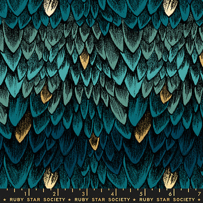 Sarah Watts Moda Fabrics Ruby Star Society Fireglow Scales RS2134 13M Galaxy