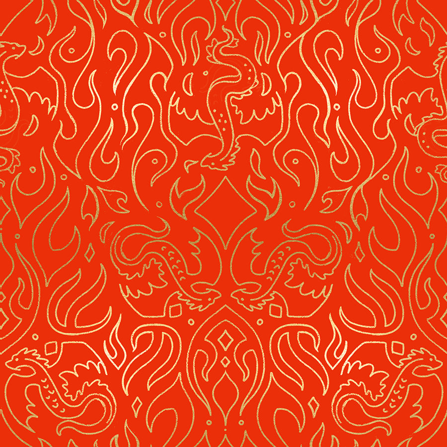 Sarah Watts Moda Fabrics Ruby Star Society Fireglow Scribe RS2137 12M Metallic Dark Ruby