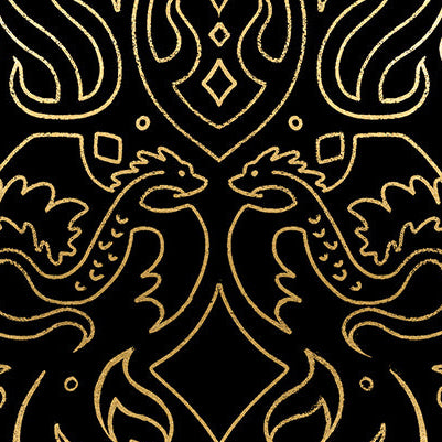 Sarah Watts Moda Fabrics Ruby Star Society Fireglow Scribe RS2137 15M Metallic Black