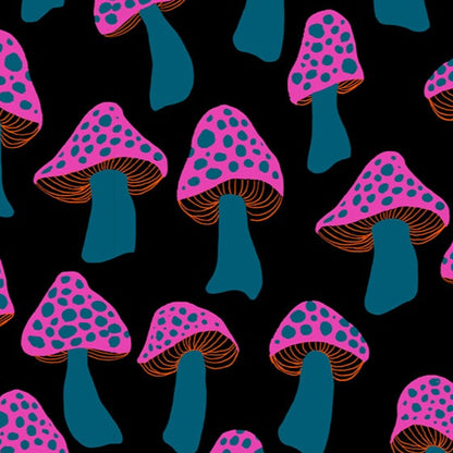 Sarah Watts Ruby Star Society Moda Fabrics Darlings 2 Mushroom Forest Black RS5057-14