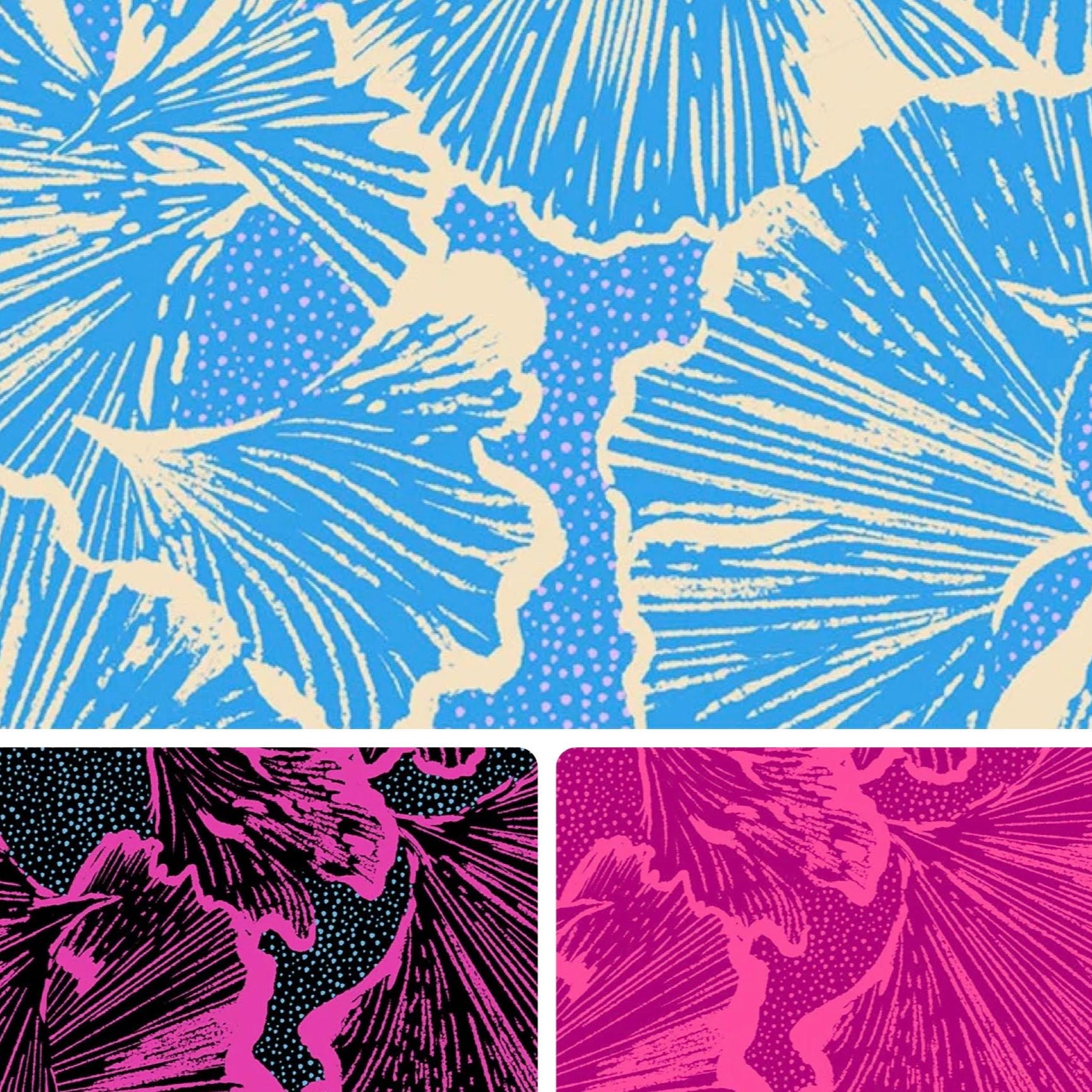 Sarah Watts Ruby Star Society Moda Fabrics Glow Garden Ginko RS2113