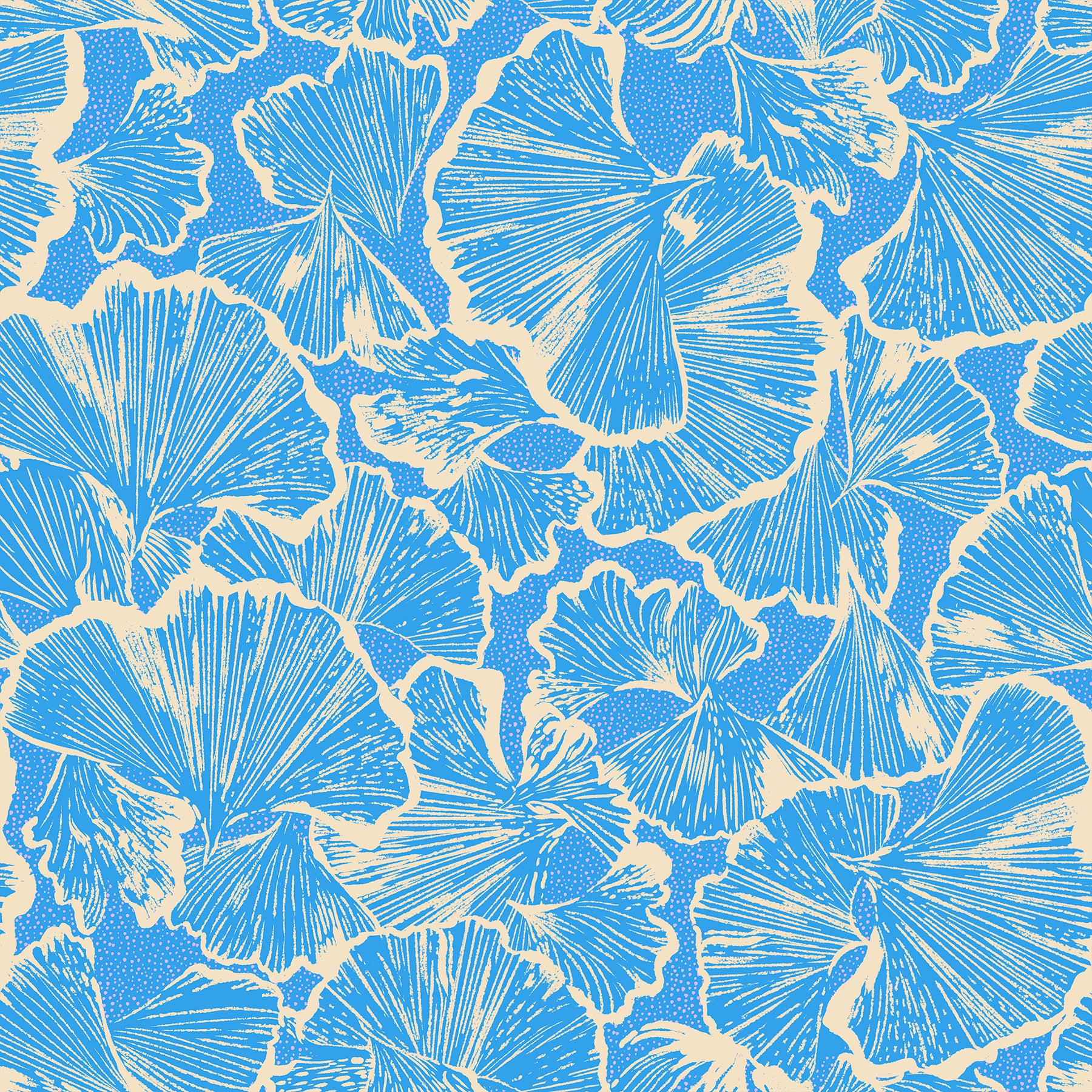 Sarah Watts Ruby Star Society Moda Fabrics Glow Garden Ginko RS2113 16 Lindley Blue