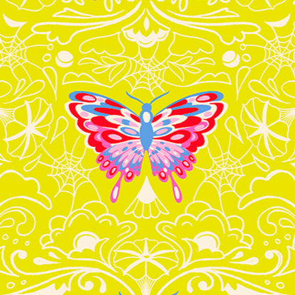 Sarah Watts Ruby Star Society Moda Fabrics Glow Garden Morning Moth RS2116 14 Citron
