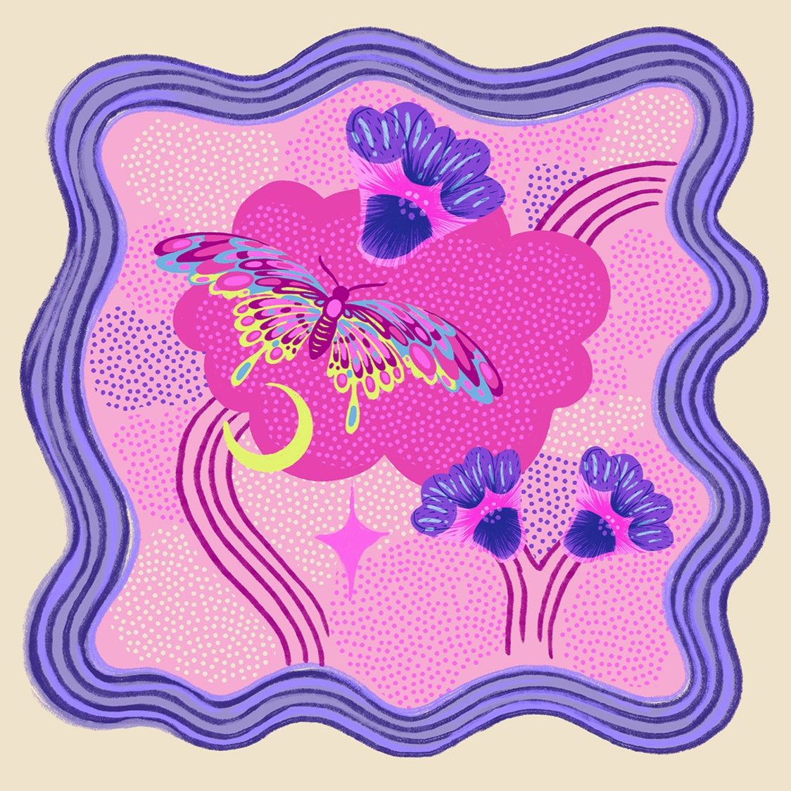 Sarah Watts Ruby Star Society Moda Fabrics Glow Garden Panel RS211111