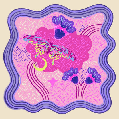 Sarah Watts Ruby Star Society Moda Fabrics Glow Garden Panel RS211111