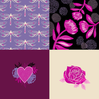 Sarah Watts Ruby Star Society Moda Fabrics Glow Garden Panel RS211111