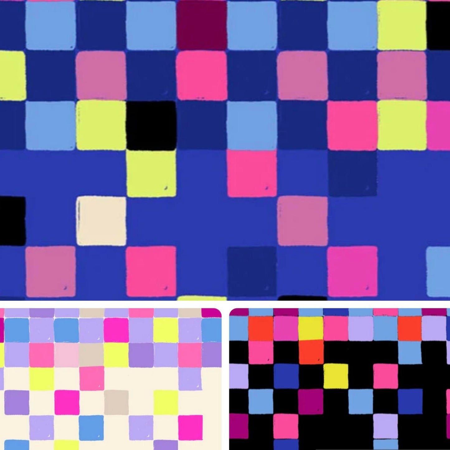 Sarah Watts Ruby Star Society Moda Fabrics Glow Garden Pixels RS2117