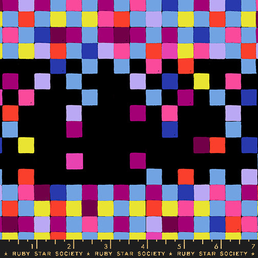 Sarah Watts Ruby Star Society Moda Fabrics Glow Garden Pixels RS2117