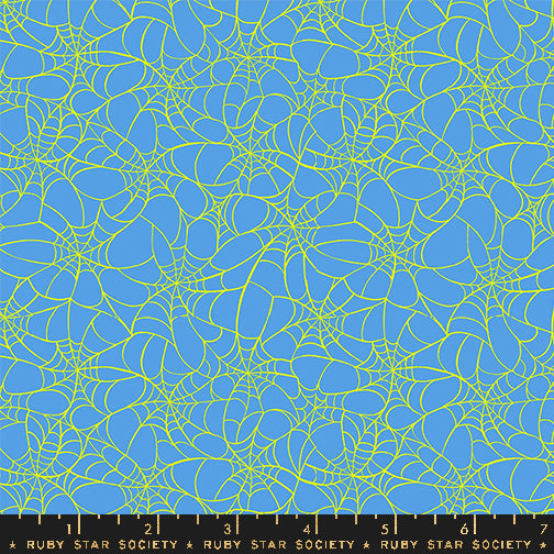 Sarah Watts Ruby Star Society Moda Fabrics Glow Garden Tangled Web RS2119 16 Lindley Blue