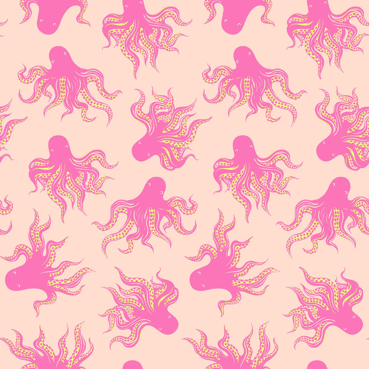 Sarah Watts Ruby Star Society Moda Fabrics Ink Shop Mystery Food RS2144 12 Peach Cream