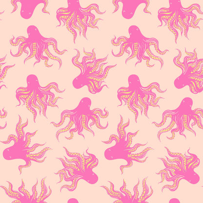 Sarah Watts Ruby Star Society Moda Fabrics Ink Shop Mystery Food RS2144 12 Peach Cream