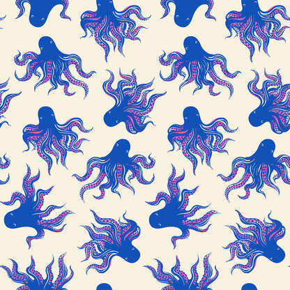 Sarah Watts Ruby Star Society Moda Fabrics Ink Shop Mystery Food RS2144 15 Blue Ribbon