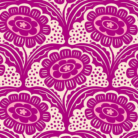 Sarah Watts Ruby Star Society Moda Fabrics Ink Shop Scallop Flower RS2140 12 Cheshire
