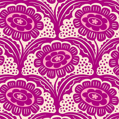 Sarah Watts Ruby Star Society Moda Fabrics Ink Shop Scallop Flower RS2140 12 Cheshire