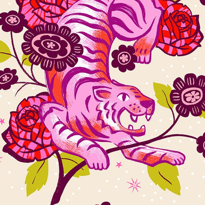 Sarah Watts Ruby Star Society Moda Fabrics Ink Shop Tiger Rose RS2143 11 Shell