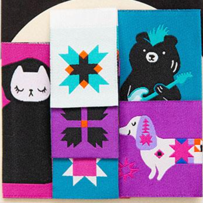 Sarah Watts Ruby Star Society Moda Fabrics LollyTags Crafted Moon Faves Tags LTS 02