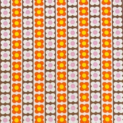 1970s Stripes by Koko Seki | Orange