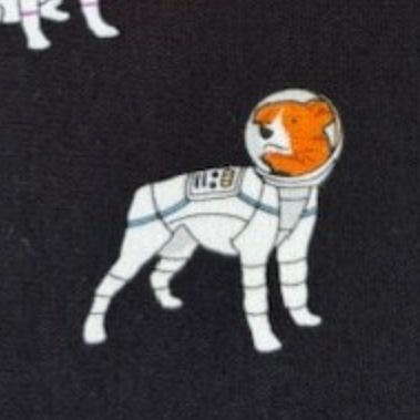 Sevenberry Astronaut Dogs Black 850605 Japanese Import