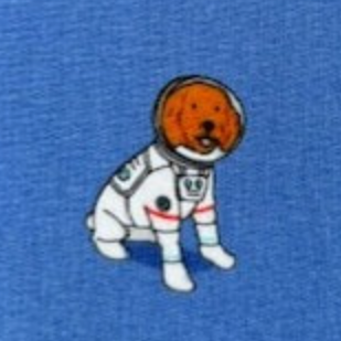 Sevenberry Astronaut Dogs Blue 850605 Japanese Import