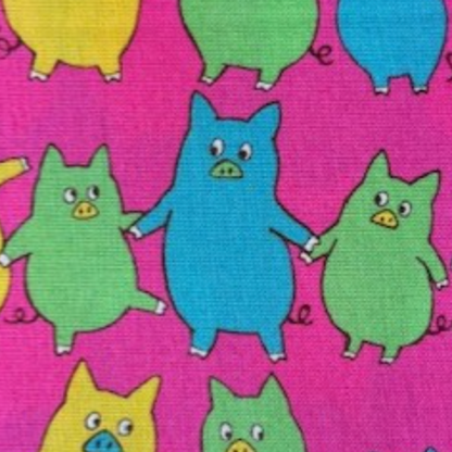 Sevenberry Pigs Hot Pink Japanese Import 850618