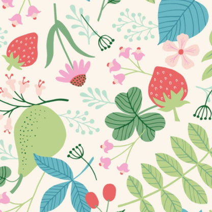 Shannon McNab Felicity Fabrics Spring Strawberries Spring Field 610280