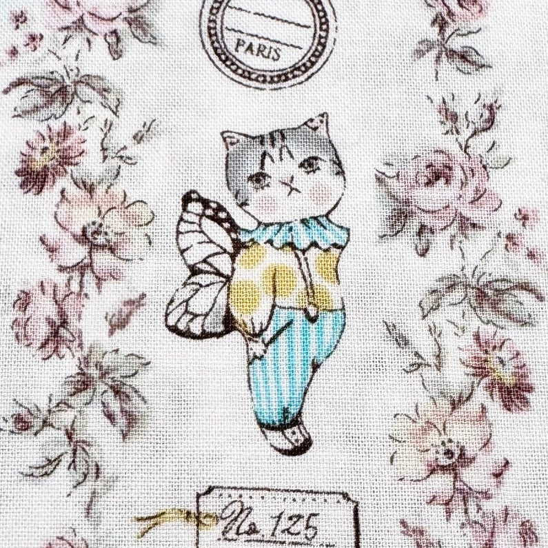 Sobakasu Kids Yuwa Fabrics Japanese Import Magical Wonderland White