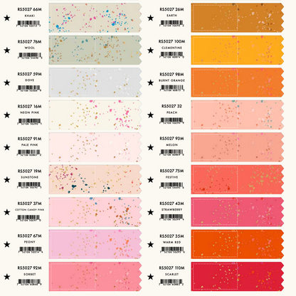 Speckled Color Card Ruby Star Society Moda Fabrics