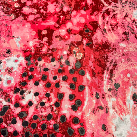 Spotted Graffiti Coral Garden Marcia Derse Windham