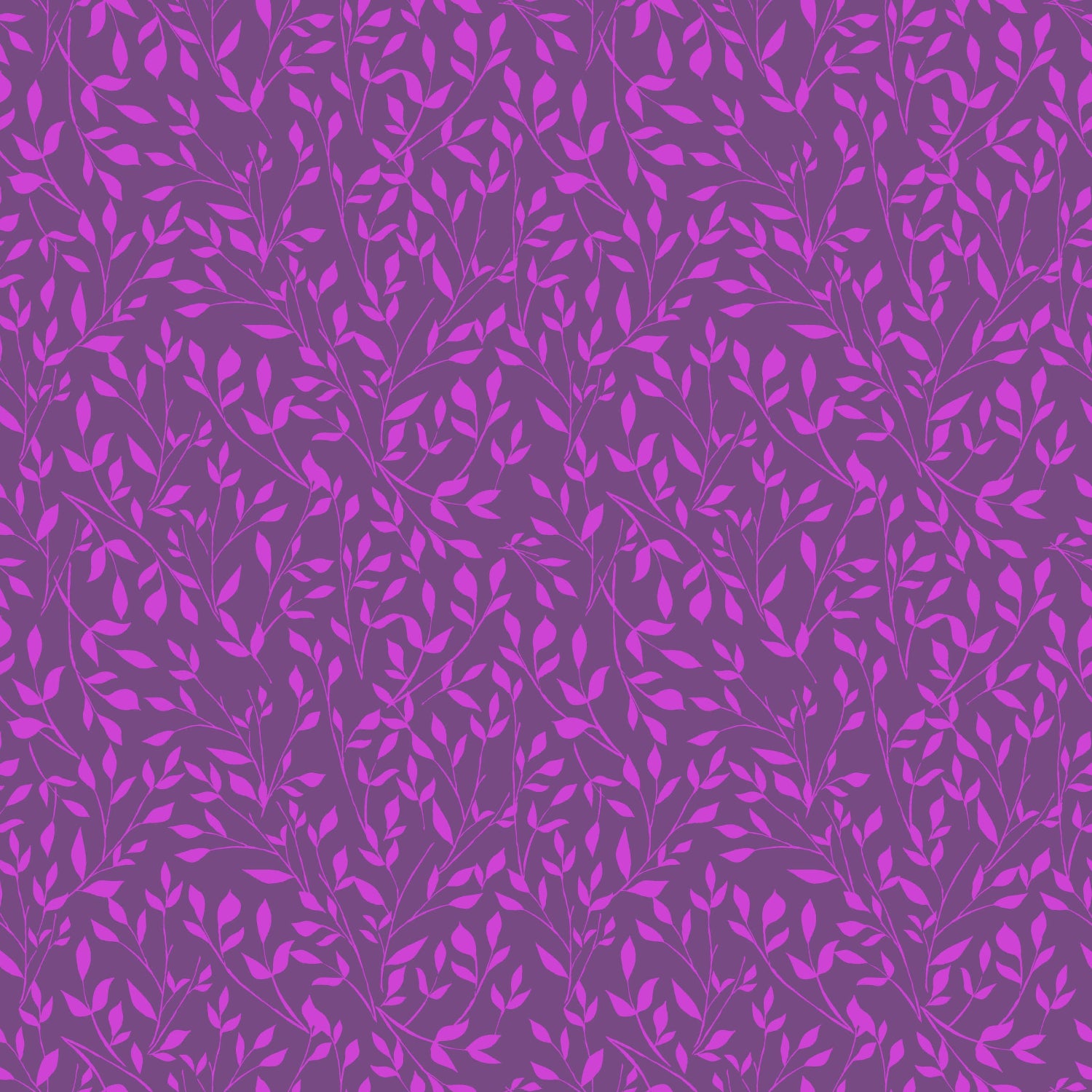 Stephanie Oranges Andover Fabrics Color Me Pretty Botanica Grape A-1182-P