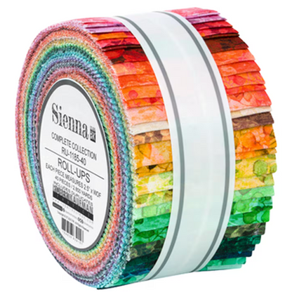 Studio RK Robert Kaufman Fabrics Sienna Jelly Roll RU-1185-40