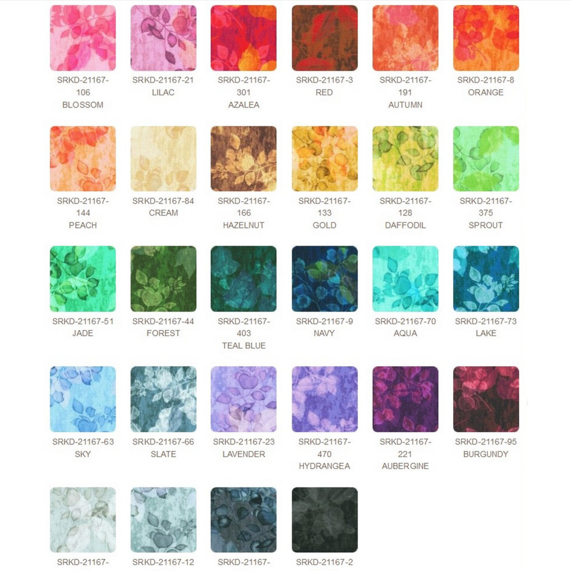 Studio RK Robert Kaufman Fabrics Sienna Jelly Roll RU-1185-40