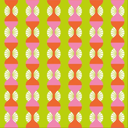 Sue Daley Riley Blake Designs Celebrate Ogee C15334-LIME