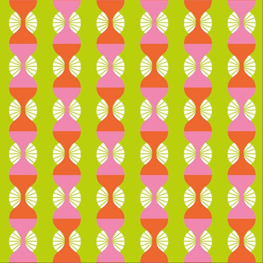 Sue Daley Riley Blake Designs Celebrate Ogee C15334-LIME