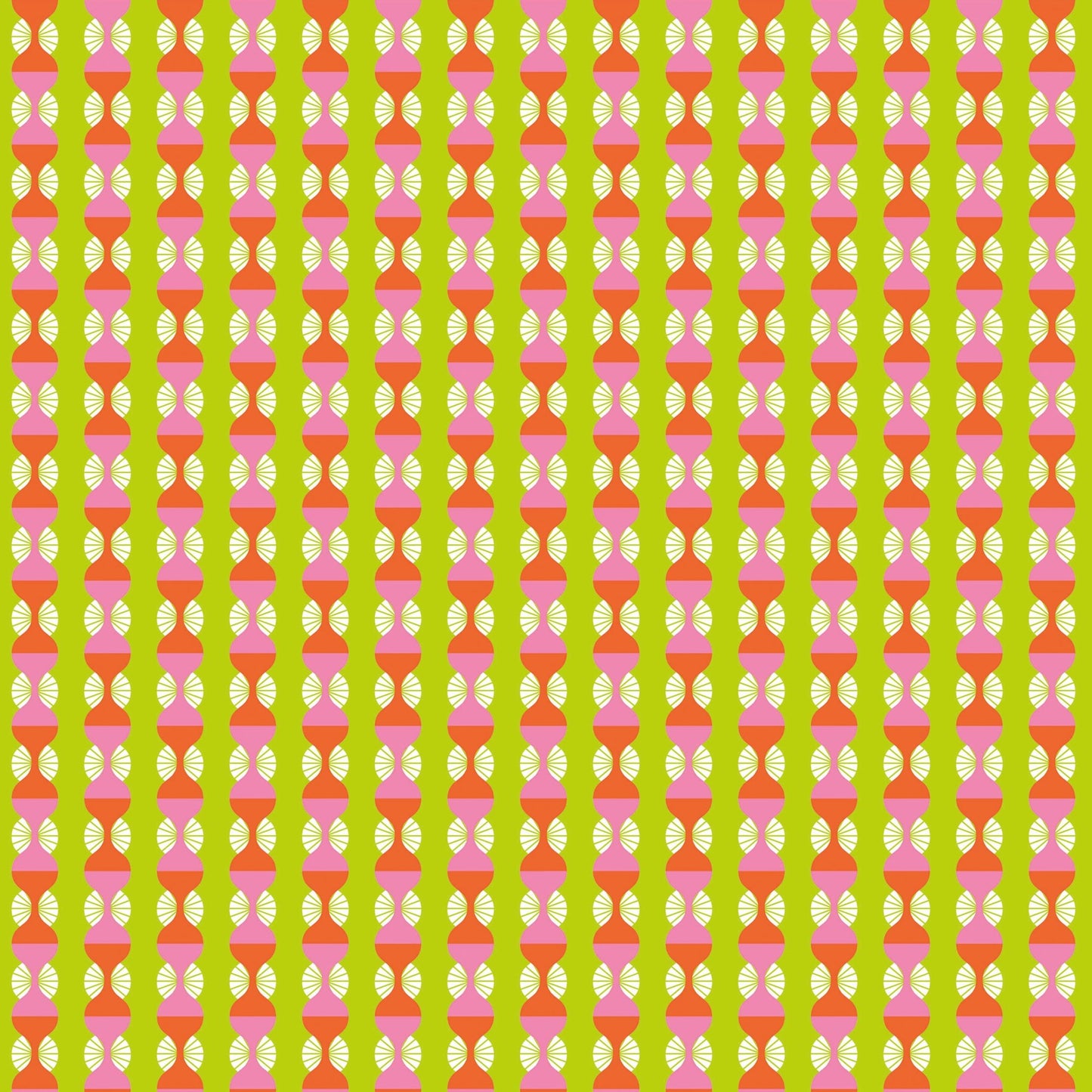 Sue Daley Riley Blake Designs Celebrate Ogee C15334-LIME