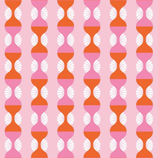 Sue Daley Riley Blake Designs Celebrate Ogee C15334-PINK