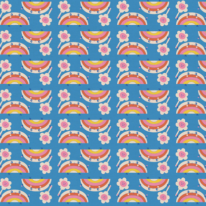 Suzy Ultman Paintbrush Studio Fabrics Grow Love Rainbow Wishes 12022477