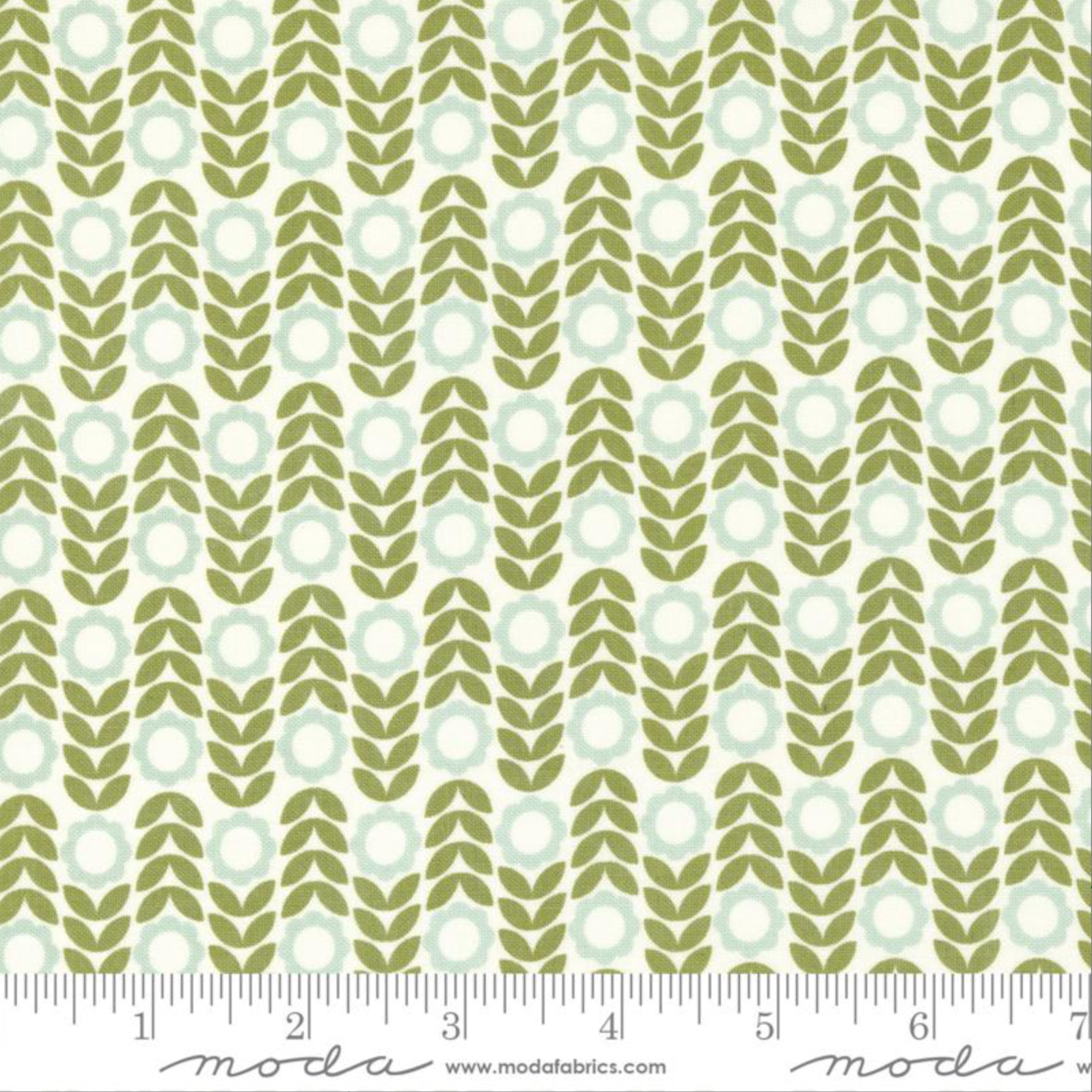 Sweetwater Moda Fabrics Main Street Flower Shop Vanilla 5564611