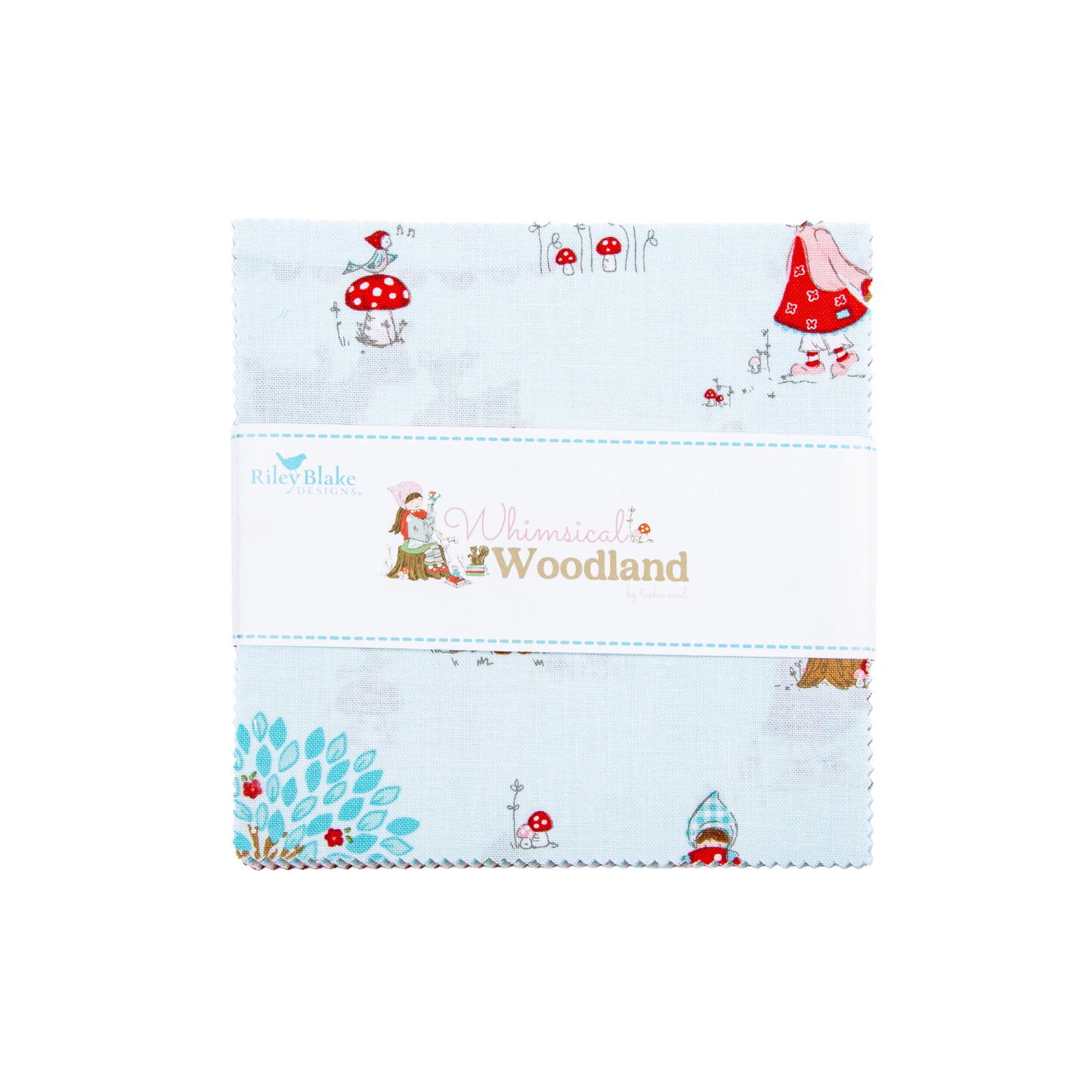 Tasha Noel Riley Blake Designs Whimsical Wonderland 5" Charm Pack 5-17640-42