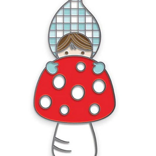 Tasha Noel Riley Blake Designs Whimsical Woodland Enamel Charm ST-48386