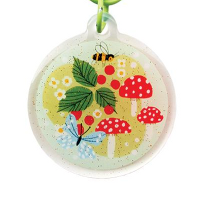Tiny Meadow Zipper Charm by Lizzy House for Moda Fabrics LHFVZ004