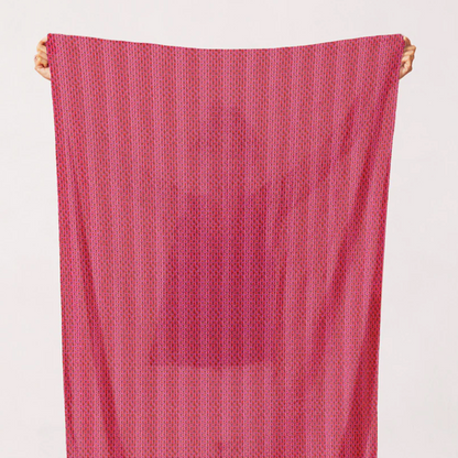 Tiny Square Stripe Pink Paintbrush Studio Fabrics Dianthus 12099433