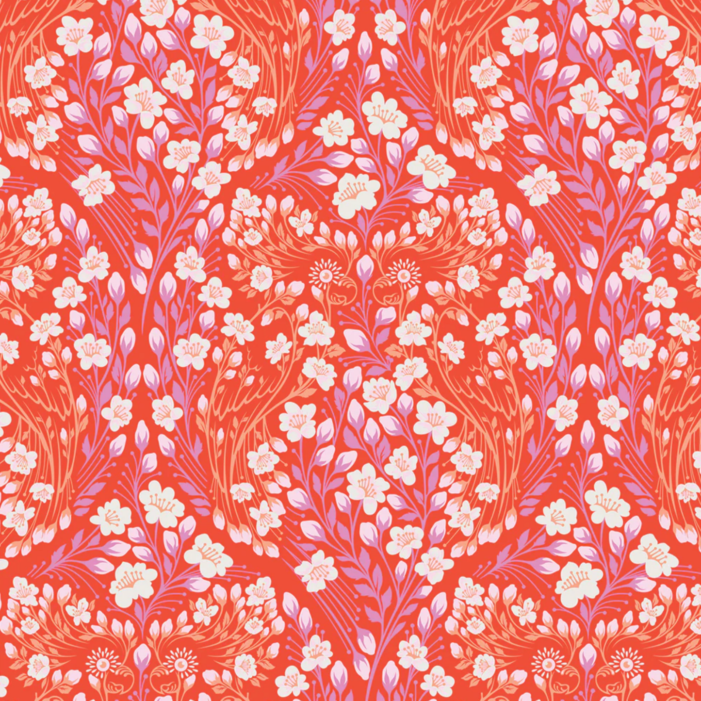 Tula Pink Monkey Wrench Parrot Prattle Mango PWTP135