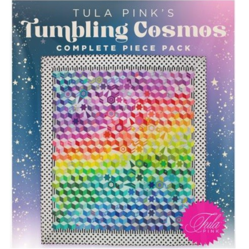 Tumbling Cosmos Complete Paper Piece Pack by Tula Pink